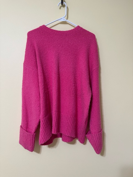 Sweaters - Women's Fuchsia Cozy Knit Sweater